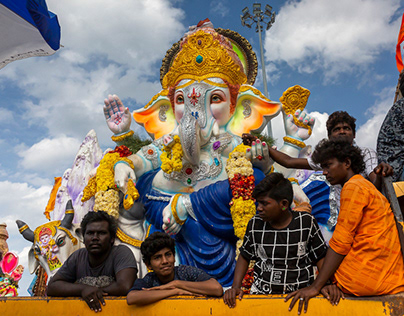 Ganesh Visarjan - Pattinapakkam, Chennai, 2019
