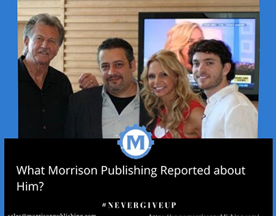 Anthony Morrison and New Program on Morrison Publishing