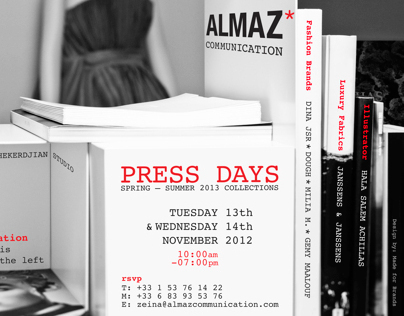 ALMAZ Communication Press Days Invite