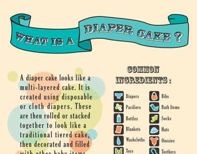 Infographic: What's a Diaper Cake?