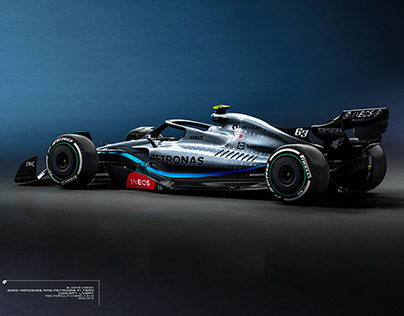 2022 Mercedes AMG-Petronas F1 Team Concept Livery