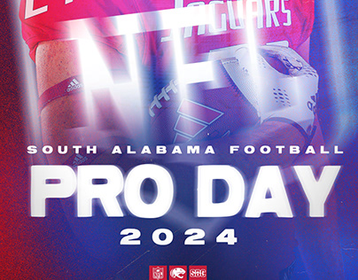 South Alabama Football PRO DAY