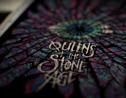 Queens of the Stone Age | Screen Printing on Glass