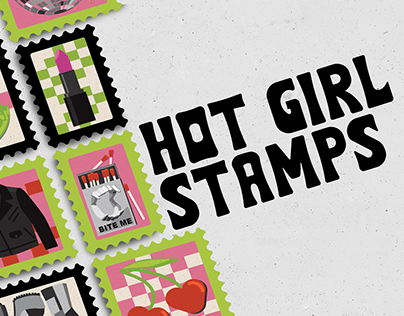 Hot Girl Stamps