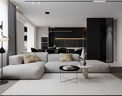 Interior of a cozy apartment