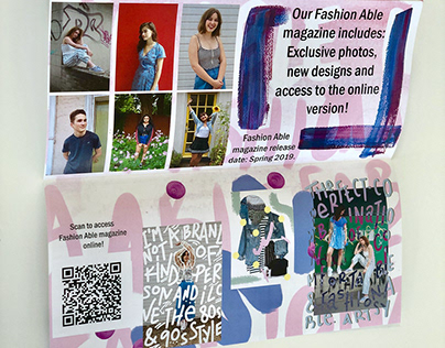Fashion Able Fold Out Poster