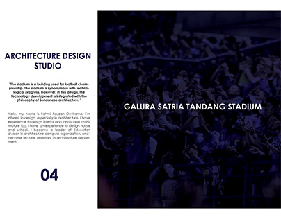 Architecture Design Studio-Galura Satria Tandang