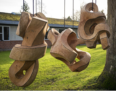Odder Højskole Sculptures, Denmark