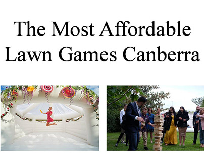 The Most Affordable Lawn Games Canberra