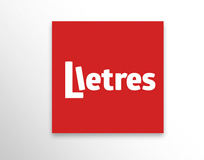 Lletres - Logo Design of a library