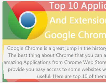 10 Applications And Extensions For Google Chrome Users