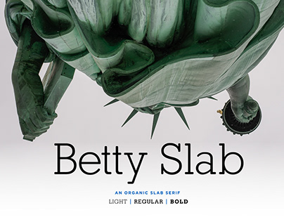 Betty Slab - An Organic Slab Serif