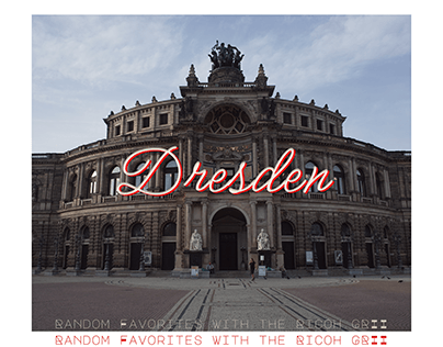 Dresden|street photography with the Ricoh GRII|Germany
