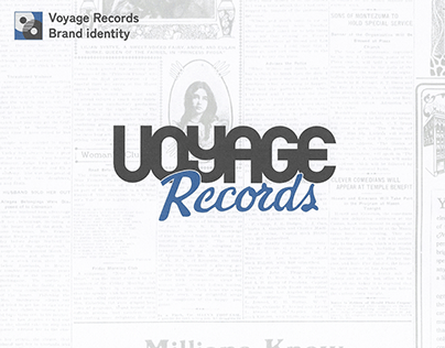 Voyage Records – brand Identity