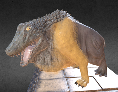 Ammit (3D creature model)