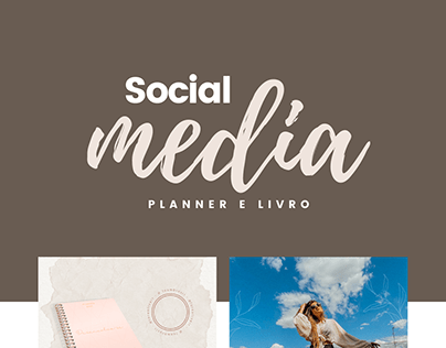 Planner e Livro | Social Media