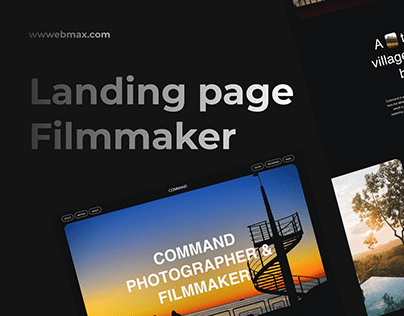Filmmaker | Landing Page