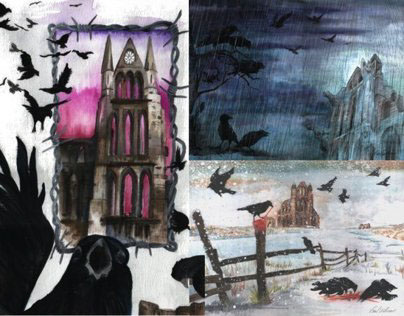 Gothic Whitby Paintings 2011