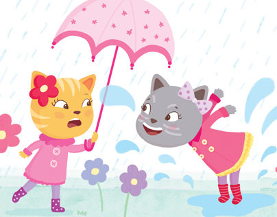 It's raining cats...
