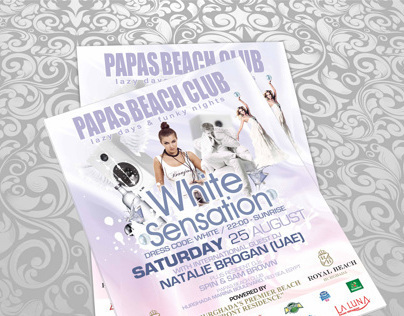 White Sensation 2012 for PAPAS Beach Club