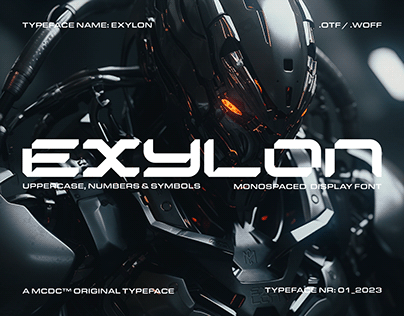 EXYLON - Display Font