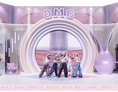 Project thumbnail - Dreamlike Hospital: New Jeans 'OMG' Stage Design