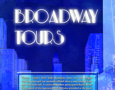 Bob's Broadway Tour Poster