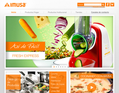 IMUSA / Propuesta Sitio WEB
