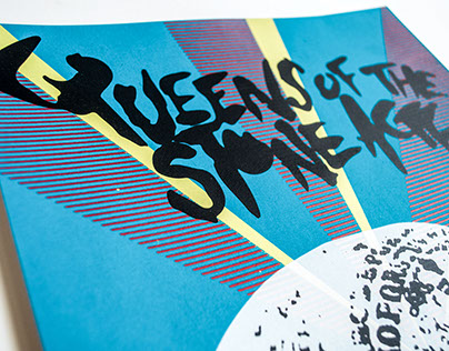 2017 Queens Of The Stoneage Gig Poster (Screen Printed)