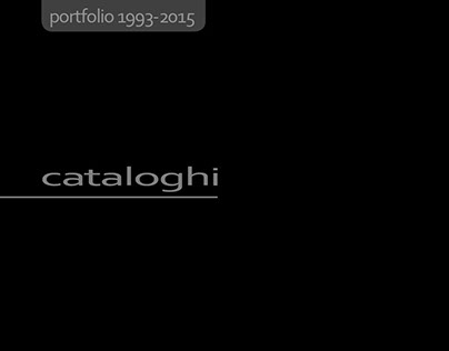 Portfolio - Cataloghi
