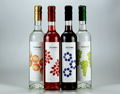 Petákos label design