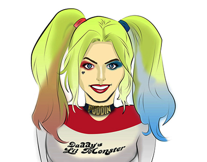 Harley Quinn Illustration Work