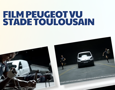Project thumbnail - Peugeot utilitaire / Stade Toulousain
