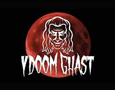 "Ydoom Ghast" rock band logo