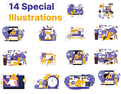 14 Special Illustrations Design