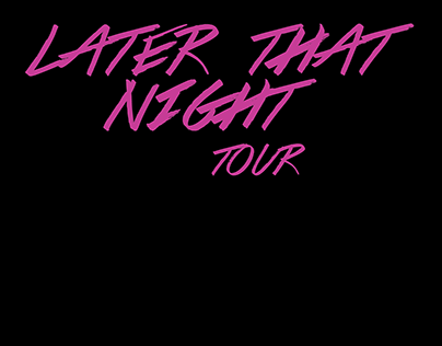 Teyana Taylor: Later That Night Tour Snapchat Geofilter