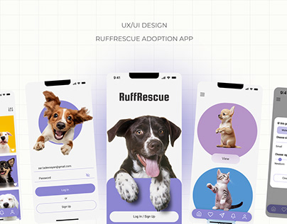 RuffRescue | App UI/UX
