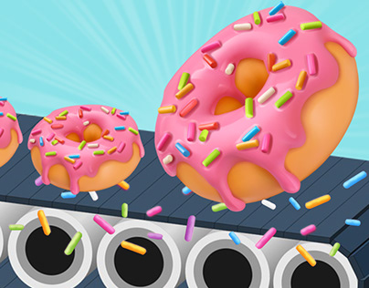 Donut Fcatory Game