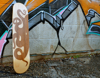 Inky Skateboard