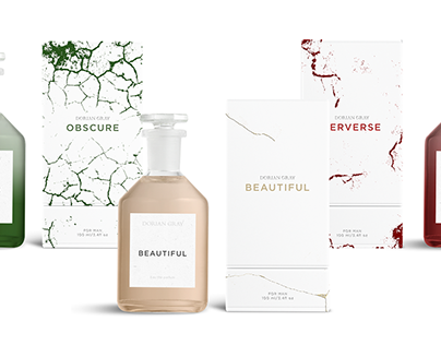Perfume Range Dorian Gray - Cosmetics Packaging