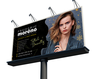 Billboard Design for a Beauty Salon