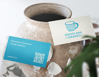 Roksolana ceramics | Logo, brand identity