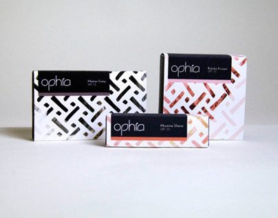 Ophia- Luxury EcoCosmetic Carton/Wrap Packaging