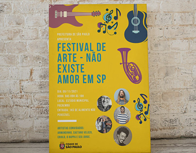 Cartaz - Não Existe Amor Em São Paulo