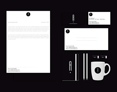 Personal Branding ( Stationery and Website)