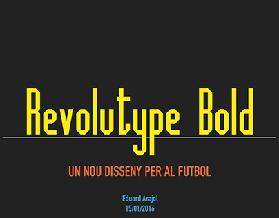 Revolutype Bold