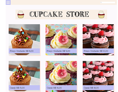 Cupcake Store Website