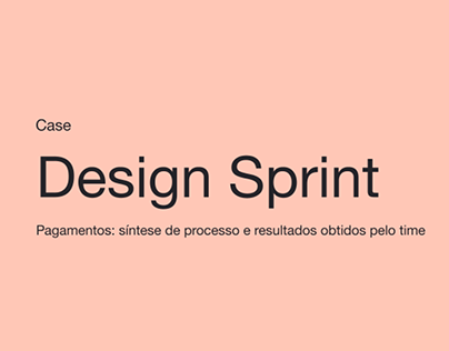 Product Design - Payments Design Sprint