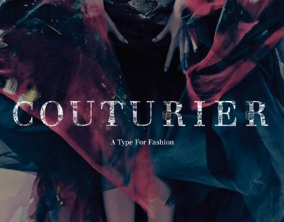 Expressive Typeface: Couturier