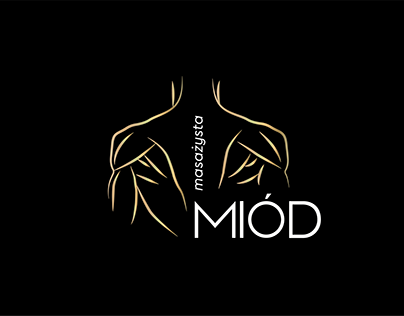 Logo design Miód masseur
